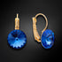Earrings "Klaris II (Sapphire)" with Swarovski™ crystals